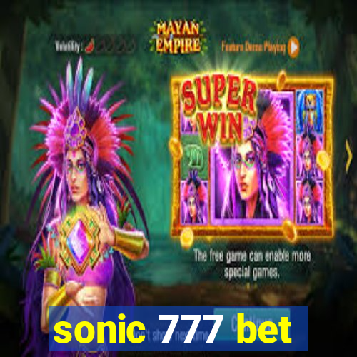 sonic 777 bet